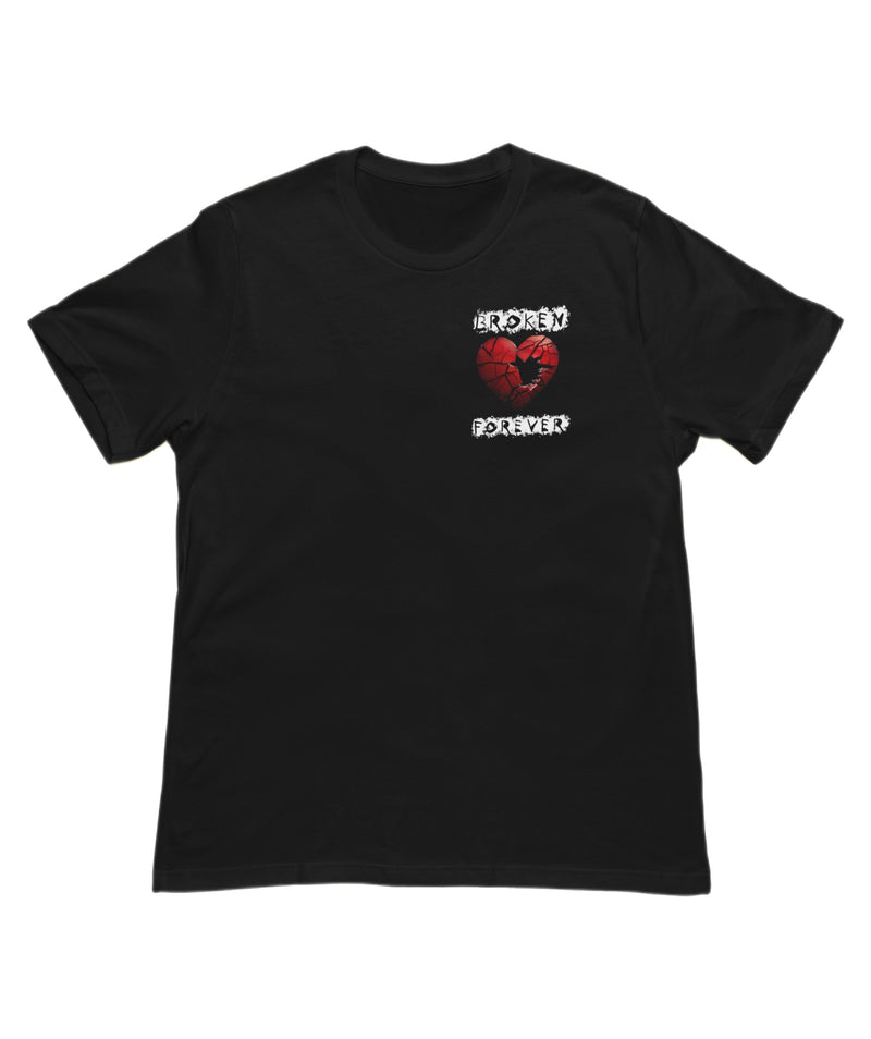 Broken Heart Round Neck T-Shirt